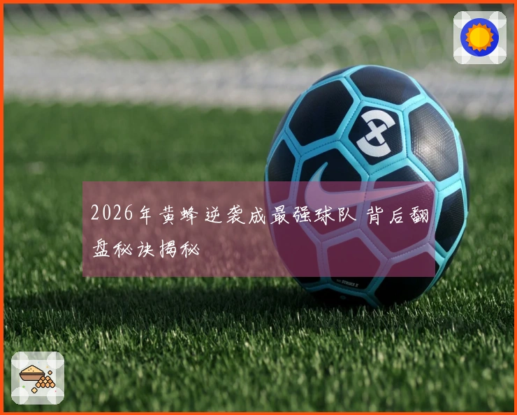 2026年黄蜂逆袭成最强球队 背后翻盘秘诀揭秘